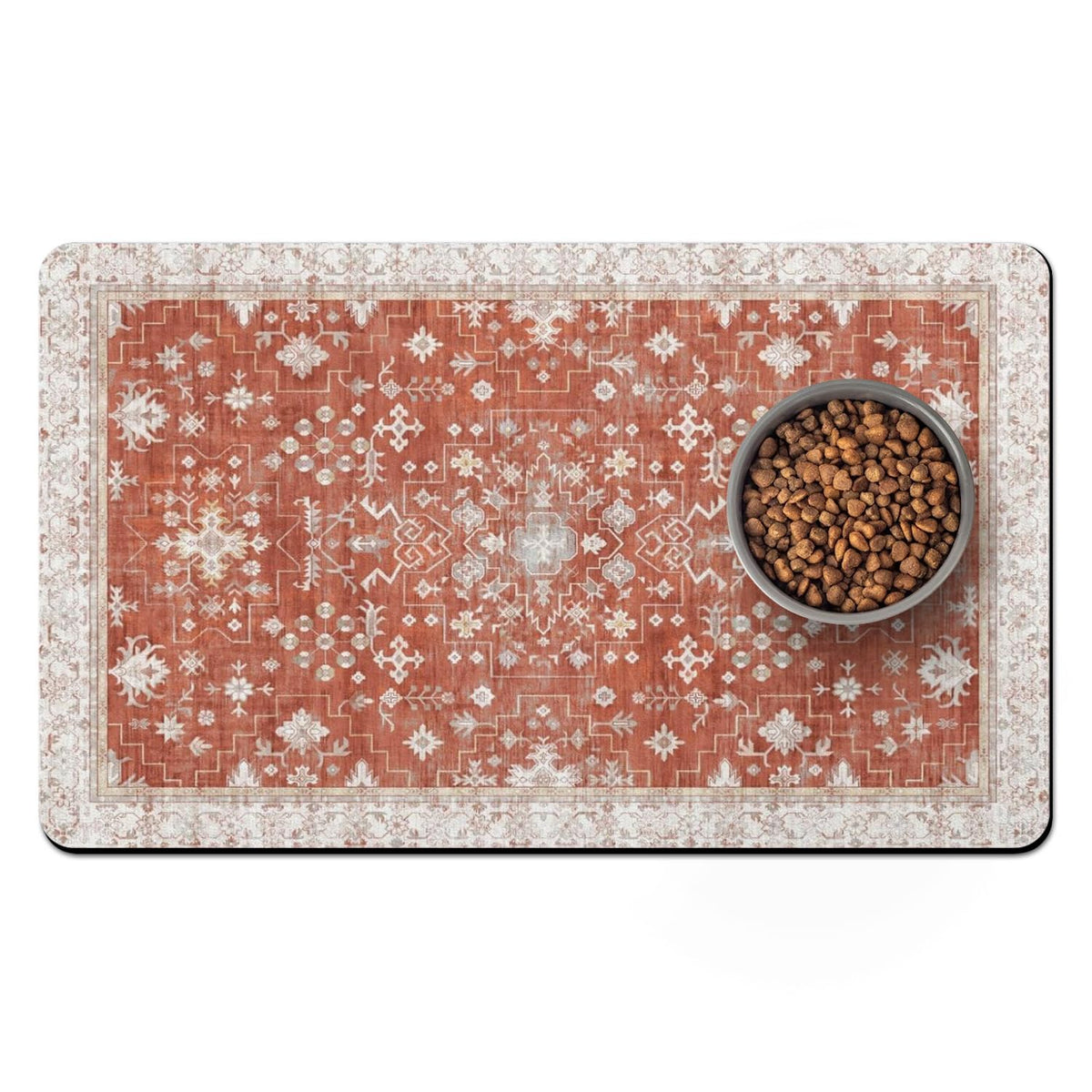 Pet Food Mats for Floor, Absorbent Dog Mat for Food and Water Dispenser Mat, Dog Food Mat Quick Dry Cat Food Mat Pet Supplies