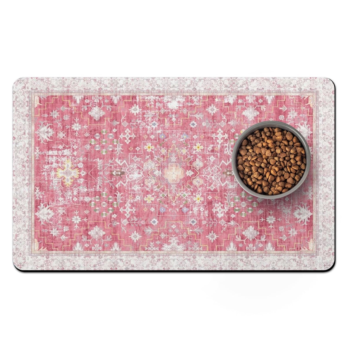 Pet Food Mats for Floor, Absorbent Dog Mat for Food and Water Dispenser Mat, Dog Food Mat Quick Dry Cat Food Mat Pet Supplies