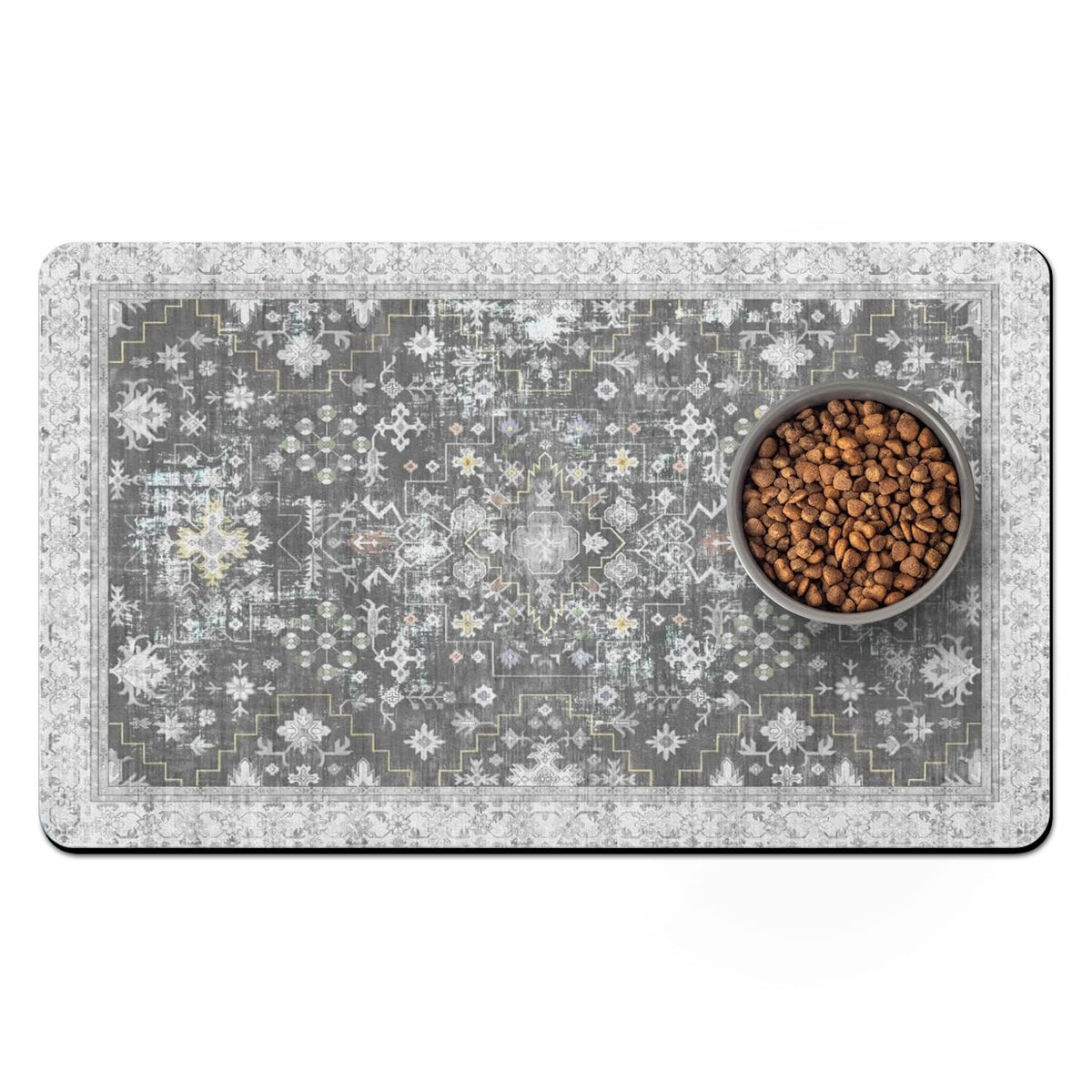 Pet Food Mats for Floor, Absorbent Dog Mat for Food and Water Dispenser Mat, Dog Food Mat Quick Dry Cat Food Mat Pet Supplies